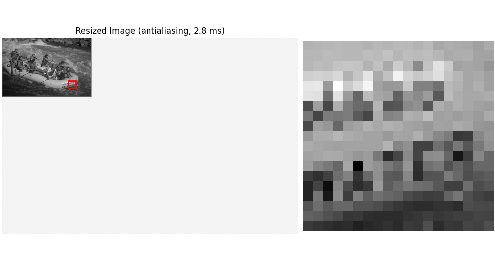 Resized Image (antialiasing, 2.8 ms)